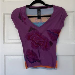 Custo Barcelona Embroidered TShirt